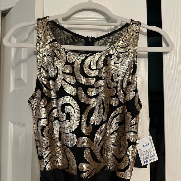 Candalite Dress Black & Gold - Picture 1 of 16